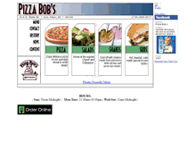 Tablet Screenshot of pizzabobs.net